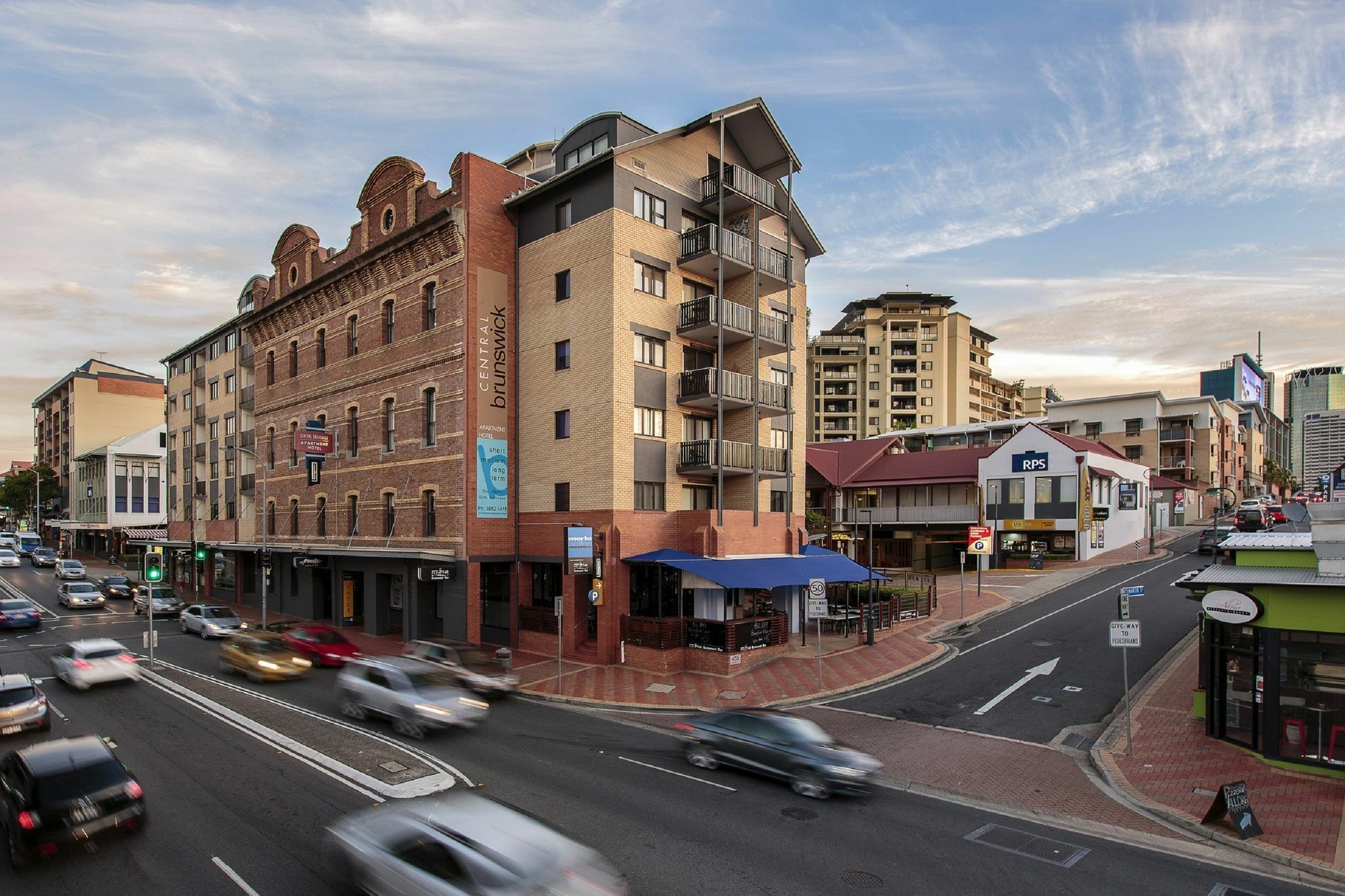 Central Brunswick Apartment Hotel Brisbane Dış mekan fotoğraf
